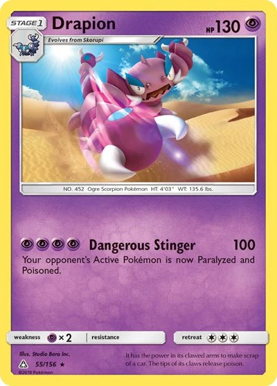 SM05: Drapion (Reverse Holofoil)