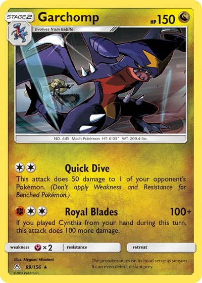 SM05: Garchomp (Reverse Holofoil)