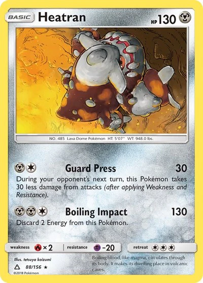 SM05: Heatran (Holofoil)