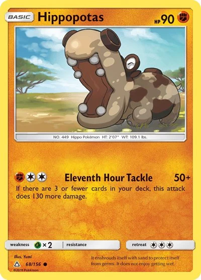 SM05: Hippopotas (Reverse Holofoil)