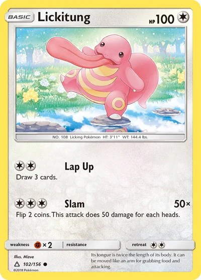 SM05: Lickitung (Reverse Holofoil)