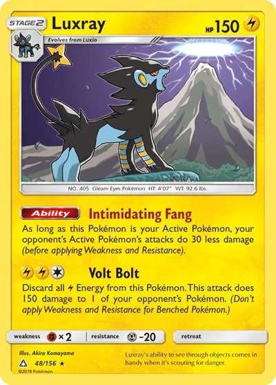 SM05: Luxray (Reverse Holofoil)