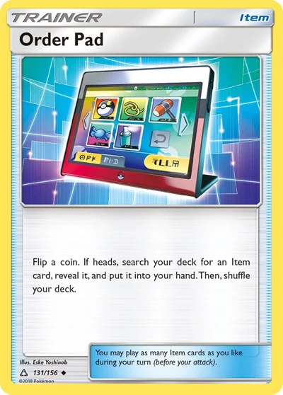 SM05: Order Pad (Reverse Holofoil)