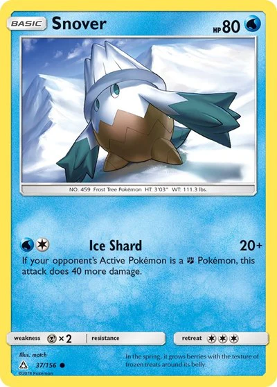 SM05: Snover (Reverse Holofoil)