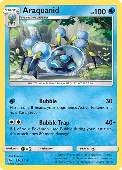 SM06: Araquanid (Reverse Holofoil)