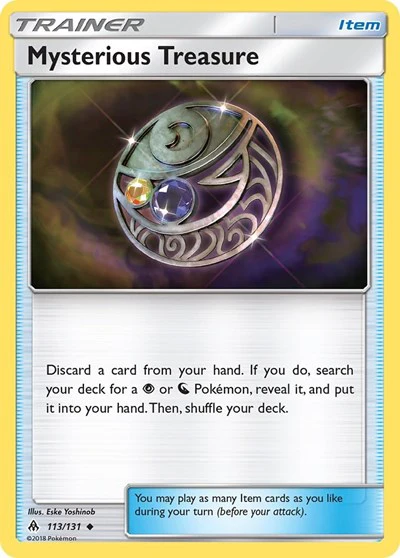 SM06: Mysterious Treasure (Reverse Holofoil)