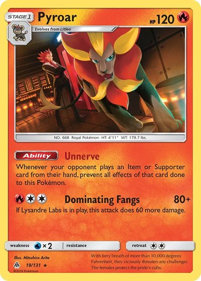 SM06: Pyroar (Reverse Holofoil)