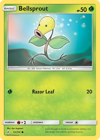 SM10: Bellsprout (Reverse Holofoil)