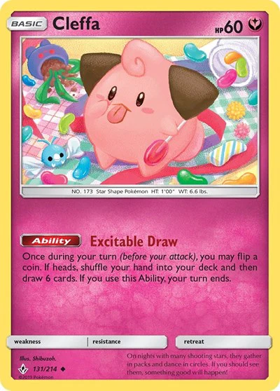 SM10: Cleffa (Reverse Holofoil)