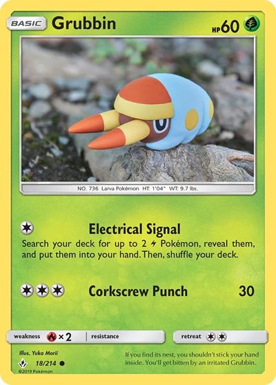 SM10: Grubbin (Reverse Holofoil)