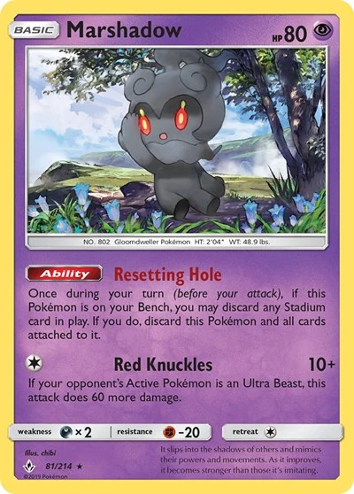 SM10: Marshadow (Holofoil)
