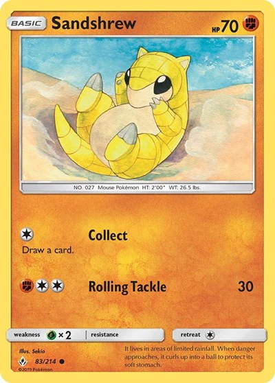 SM10: Sandshrew (Reverse Holofoil)