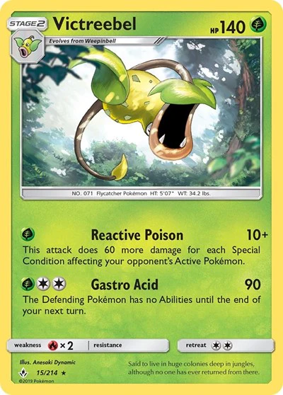 SM10: Victreebel (Reverse Holofoil)