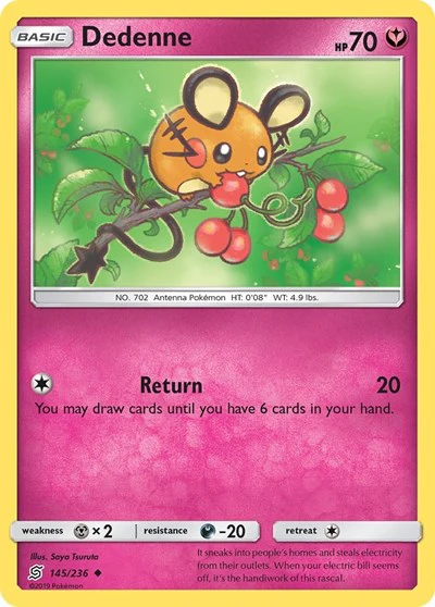 SM11: Dedenne (Reverse Holofoil)