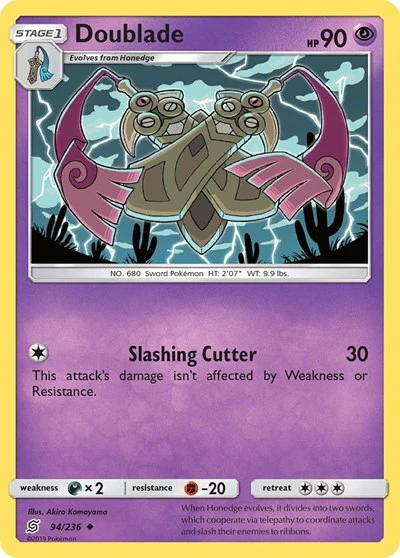 SM11: Doublade (Reverse Holofoil)