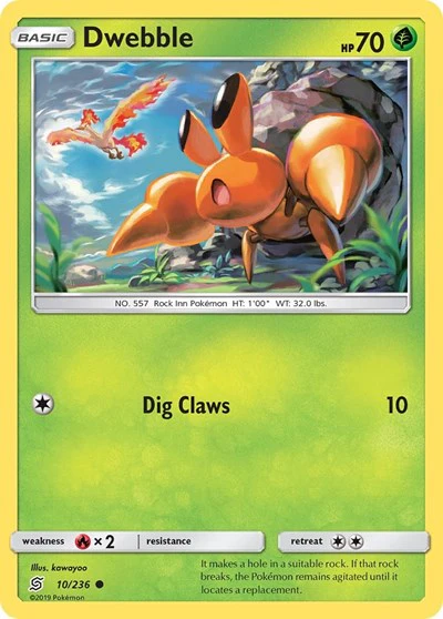 SM11: Dwebble (Reverse Holofoil)