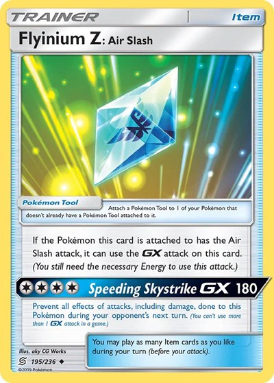 SM11: Flyinium Z: Air Slash