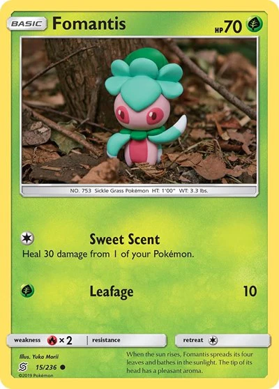 SM11: Fomantis (Reverse Holofoil)