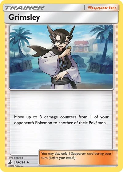 SM11: Grimsley (Reverse Holofoil)