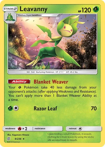 SM11: Leavanny (Reverse Holofoil)