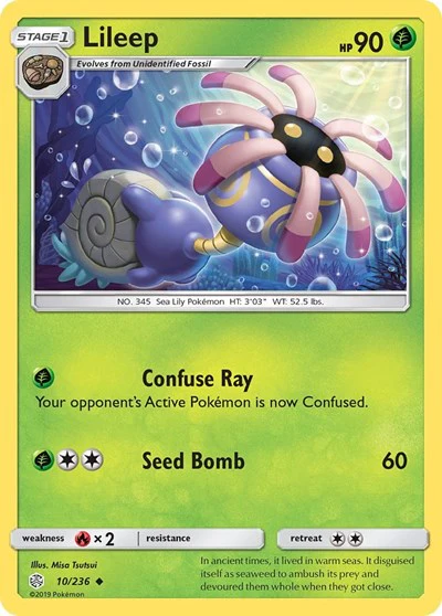 SM12: Lileep (Reverse Holofoil)