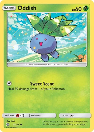SM12: Oddish (Reverse Holofoil)