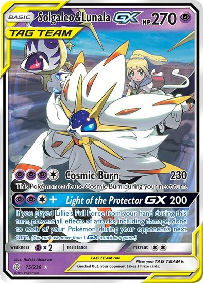 SM12: Solgaleo & Lunala GX (Holofoil)