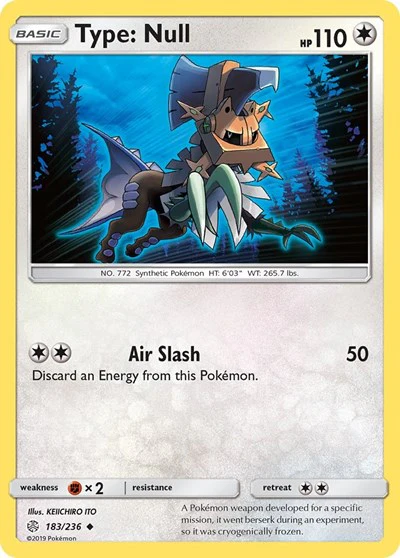 SM12: Type: Null (Reverse Holofoil)