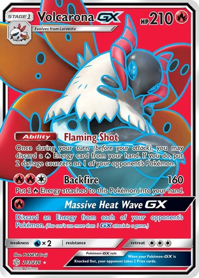 SM12: Volcarona GX (Full Art) (Holofoil)