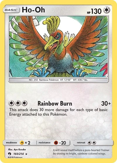 SM8: Ho-Oh (Reverse Holofoil)