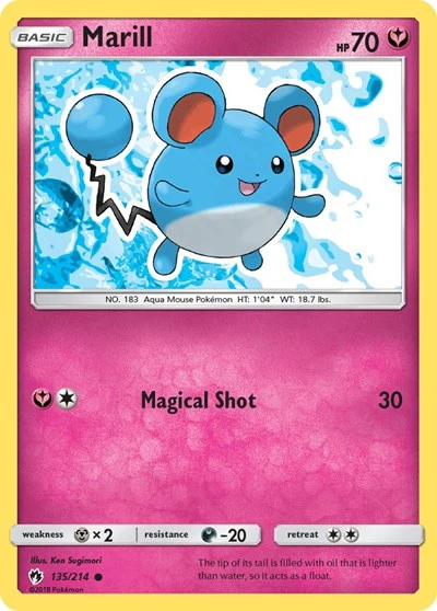 SM8: Marill (Reverse Holofoil)