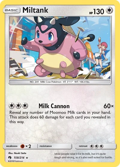 SM8: Miltank (Reverse Holofoil)