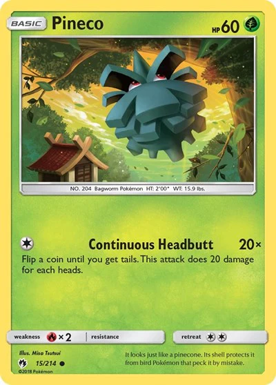 SM8: Pineco (Reverse Holofoil)