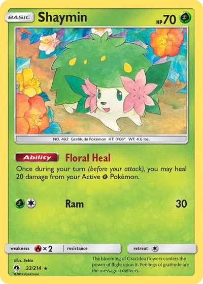 SM8: Shaymin (Holofoil)