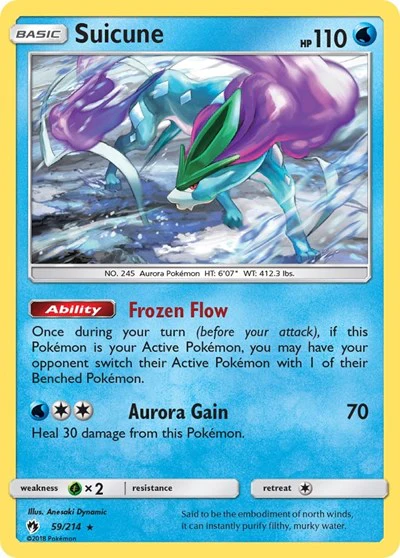 SM8: Suicune (Reverse Holofoil)