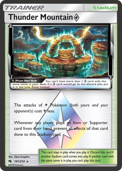 SM8: Thunder Mountain Prism Star (Holofoil)