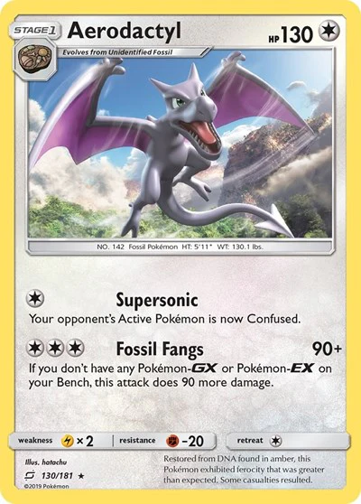 SM9: Aerodactyl (Reverse Holofoil)