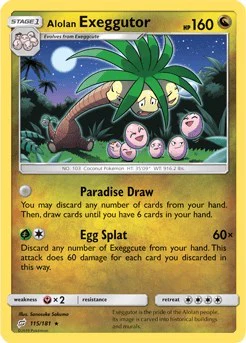 SM9: Alolan Exeggutor (115) (Reverse Holofoil)
