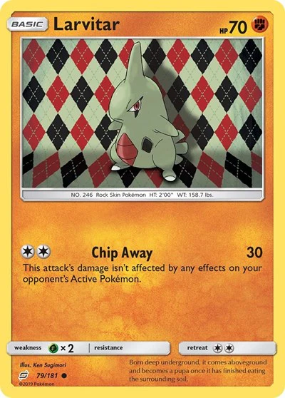 SM9: Larvitar (Reverse Holofoil)