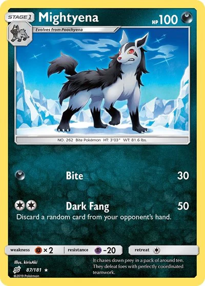 SM9: Mightyena (Reverse Holofoil)