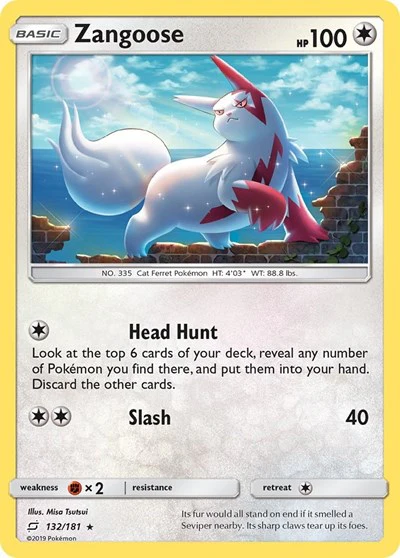 SM9: Zangoose (Reverse Holofoil)