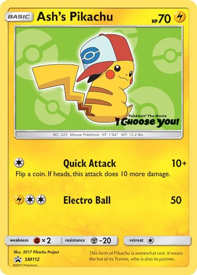 SMP: Ash's Pikachu - SM112