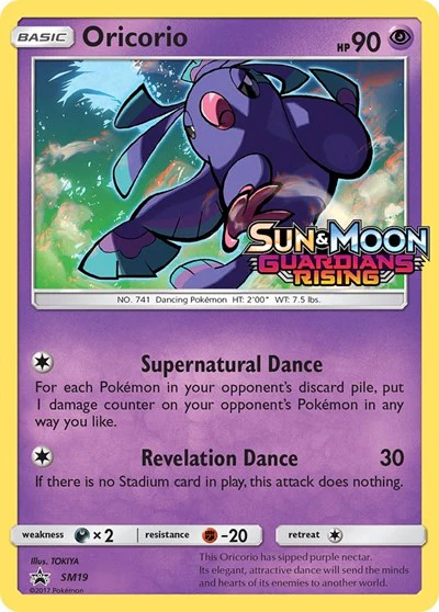 SMP: Oricorio - SM19 (Prerelease) (Holofoil)