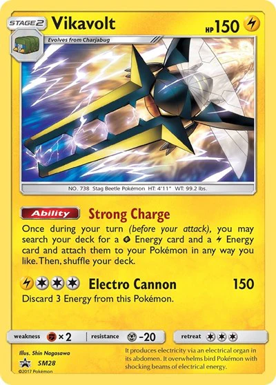SMP: Vikavolt - SM28 (Holofoil)