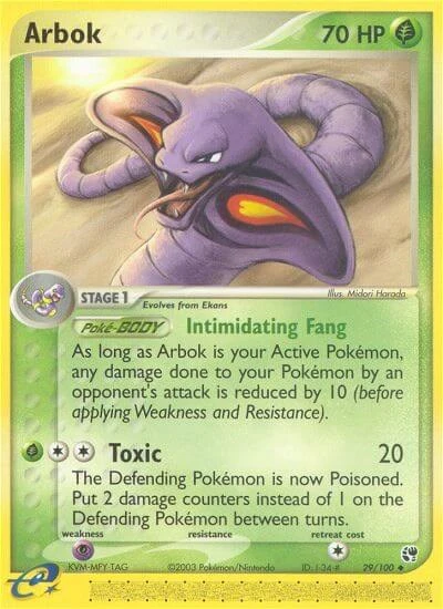 SS: Arbok (Reverse Holofoil)