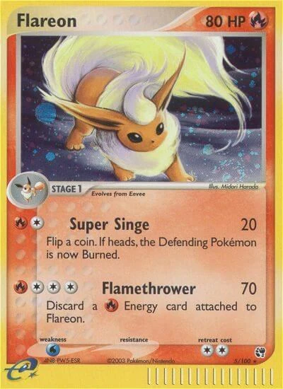 SS: Flareon (Reverse Holofoil)