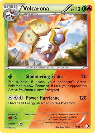 STS: Volcarona (Reverse Holofoil)