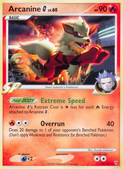 SV: Arcanine G (Reverse Holofoil)