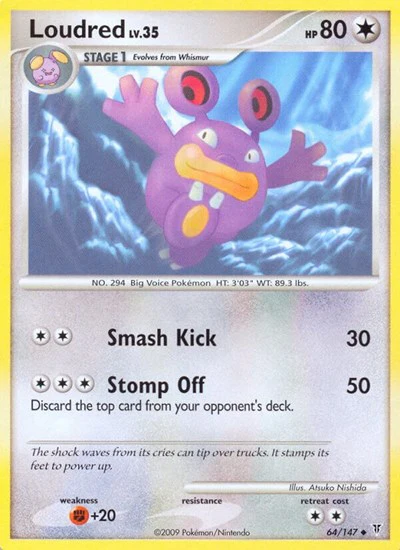 SV: Loudred (Reverse Holofoil)