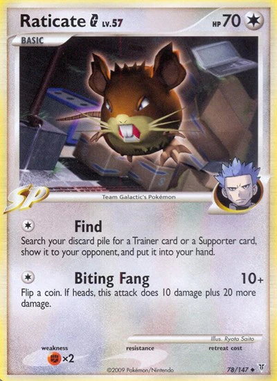 SV: Raticate G (Reverse Holofoil)